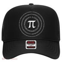 funny Pi Spiral Novelty Math Geek 3.14 Pi Day Hat thumb 0