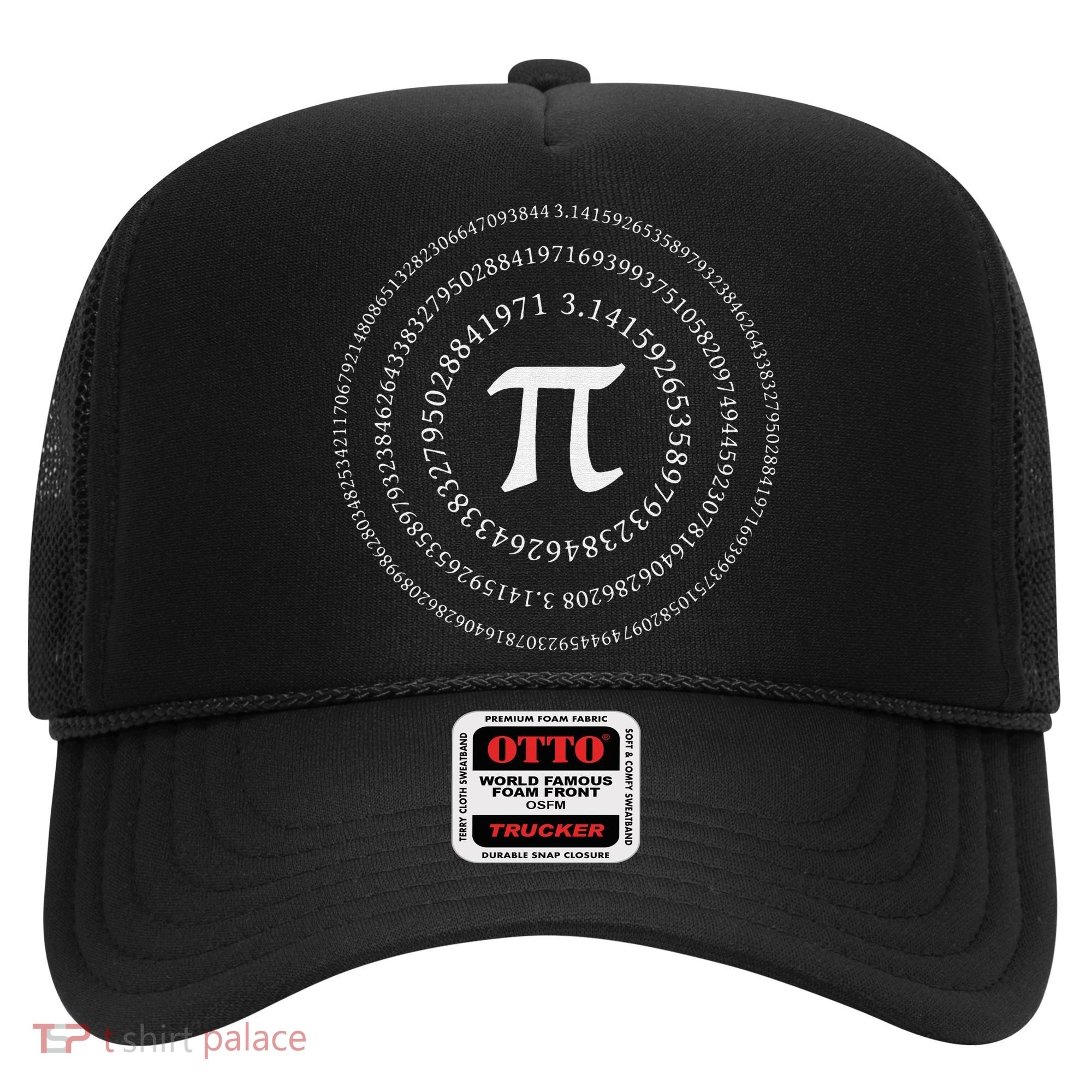 funny Pi Spiral Novelty Math Geek 3.14 Pi Day Hat