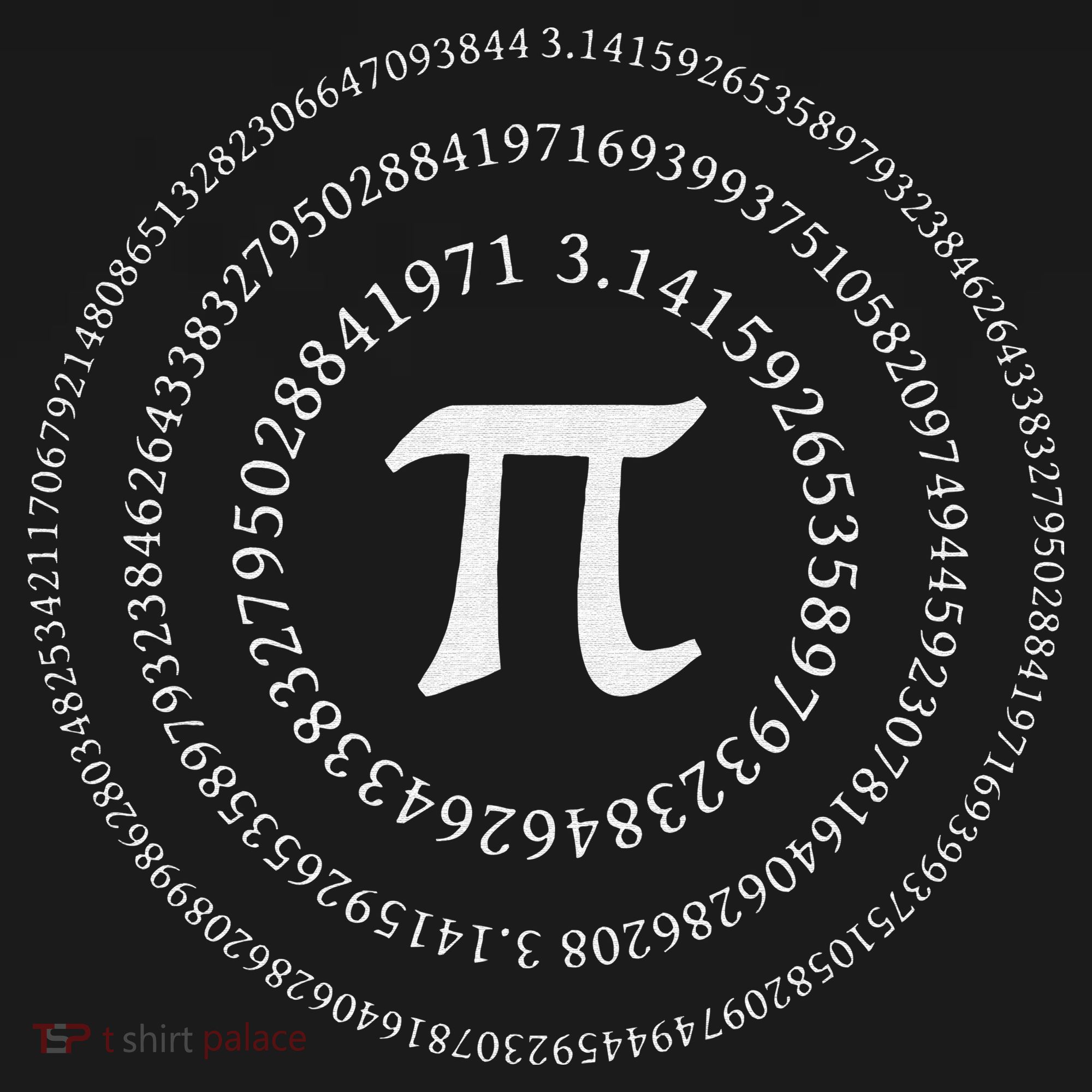 funny Pi Spiral Novelty Math Geek 3.14 Pi Day Tote Bag