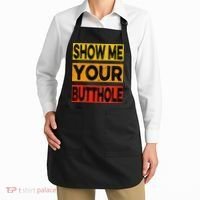 Funny Party Show Me Your Butthole Apron thumb 2