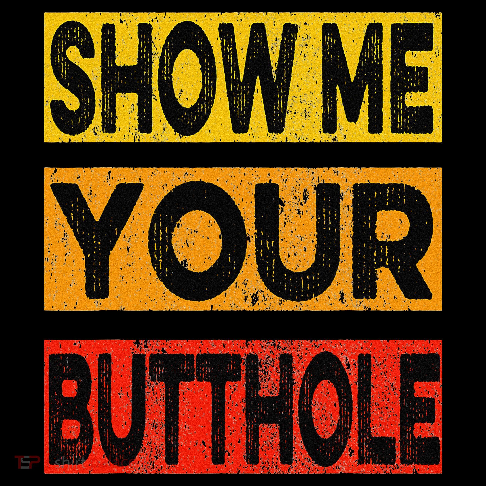Funny Party Show Me Your Butthole Apron