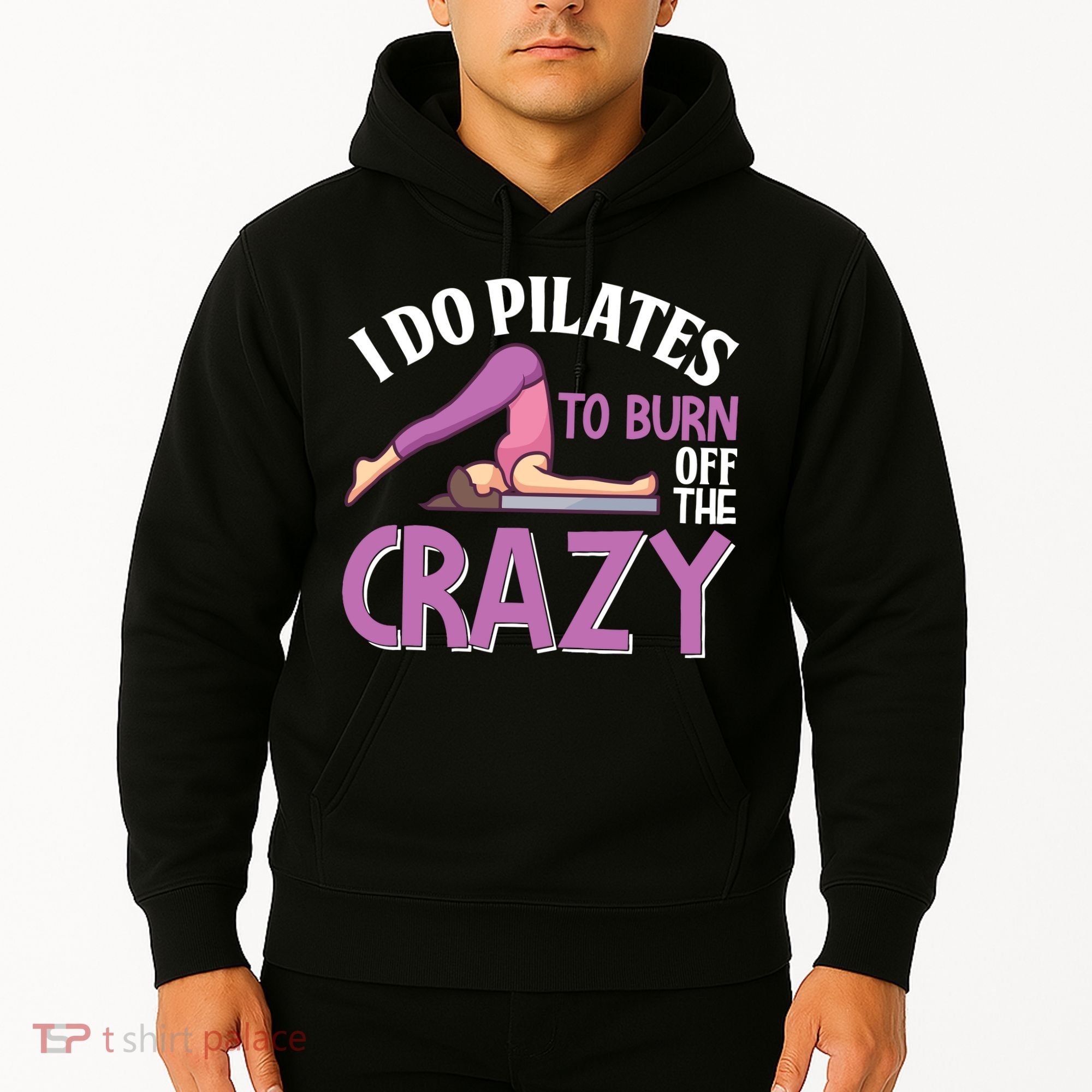 Funny Pilates Saying Pilates Trainer Contrology Instructor Hoodie