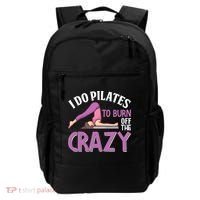 Funny Pilates Saying Pilates Trainer Contrology Instructor Backpack thumb 0