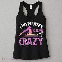 Funny Pilates Saying Pilates Trainer Contrology Instructor Women's Tank Top thumb 3