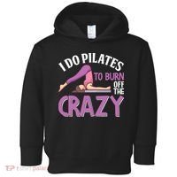 Funny Pilates Saying Pilates Trainer Contrology Instructor Toddler Hoodie thumb 0