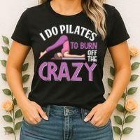 Funny Pilates Saying Pilates Trainer Contrology Instructor Women's T-Shirt thumb 2