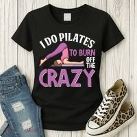 Funny Pilates Saying Pilates Trainer Contrology Instructor Women's T-Shirt thumb 3