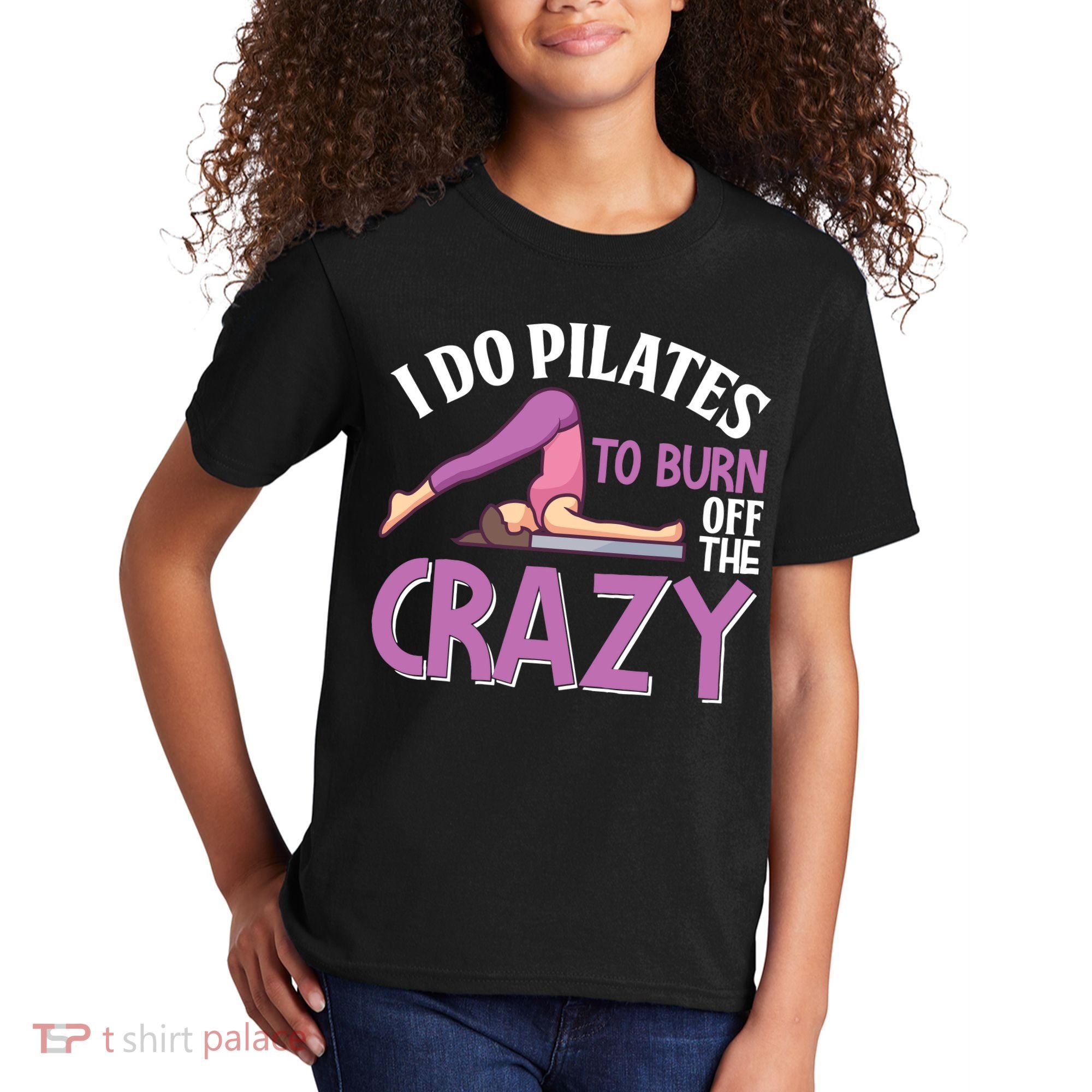Funny Pilates Saying Pilates Trainer Contrology Instructor Kids T-Shirt