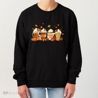 Fall Pumpkin Spice Latte for Autumn Celebrations Women's Sweatshirt thumb 0