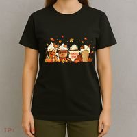 Fall Pumpkin Spice Latte for Autumn Celebrations T-Shirt thumb 4