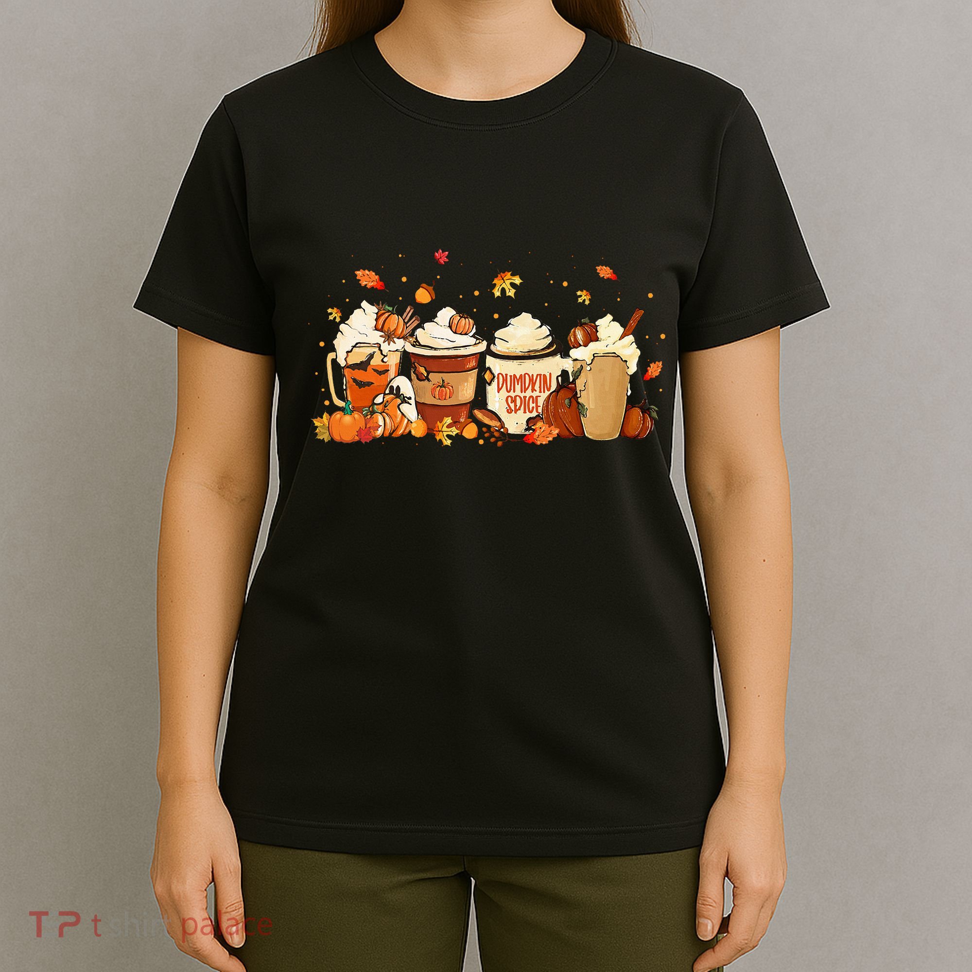 Fall Pumpkin Spice Latte for Autumn Celebrations T-Shirt