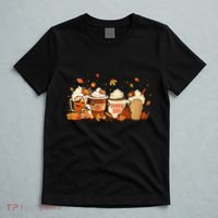 Fall Pumpkin Spice Latte for Autumn Celebrations T-Shirt thumb 5