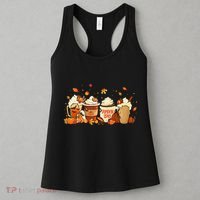 Fall Pumpkin Spice Latte for Autumn Celebrations Women's Tank Top thumb 3