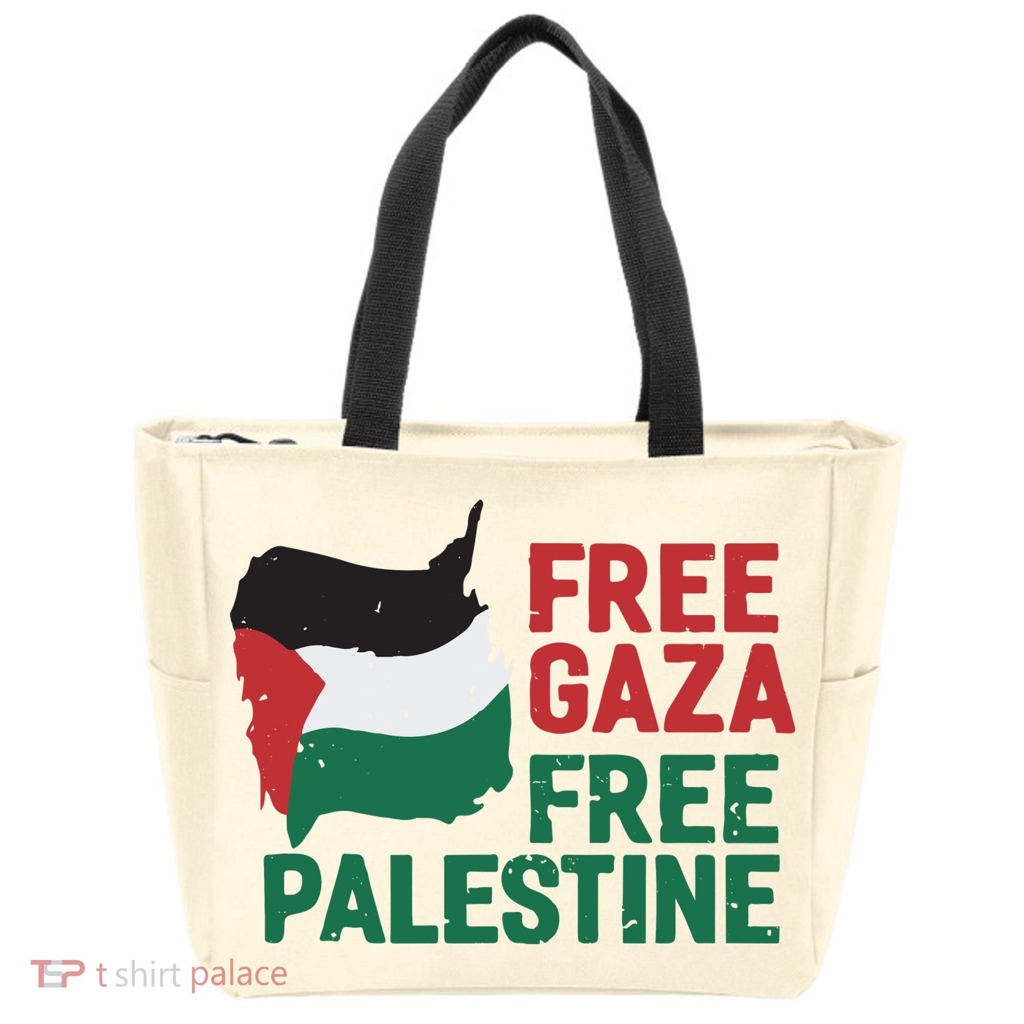 Free Palestine Stand With Palestine Activist Equality Tote Bag