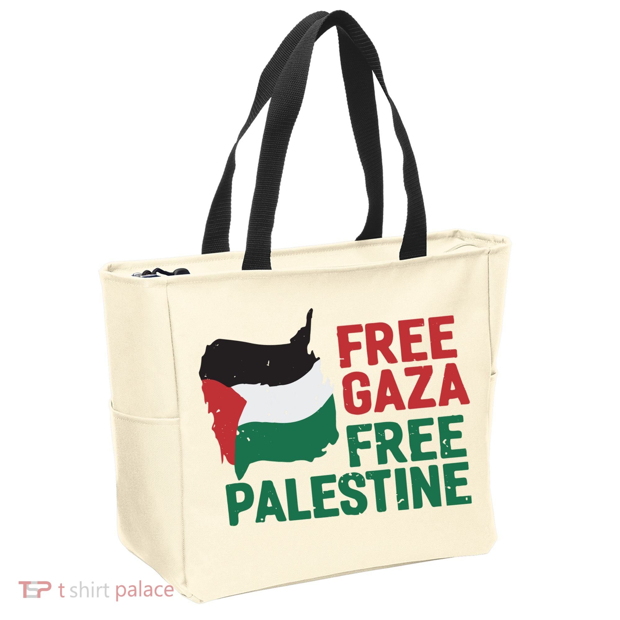 Free Palestine Stand With Palestine Activist Equality Tote Bag