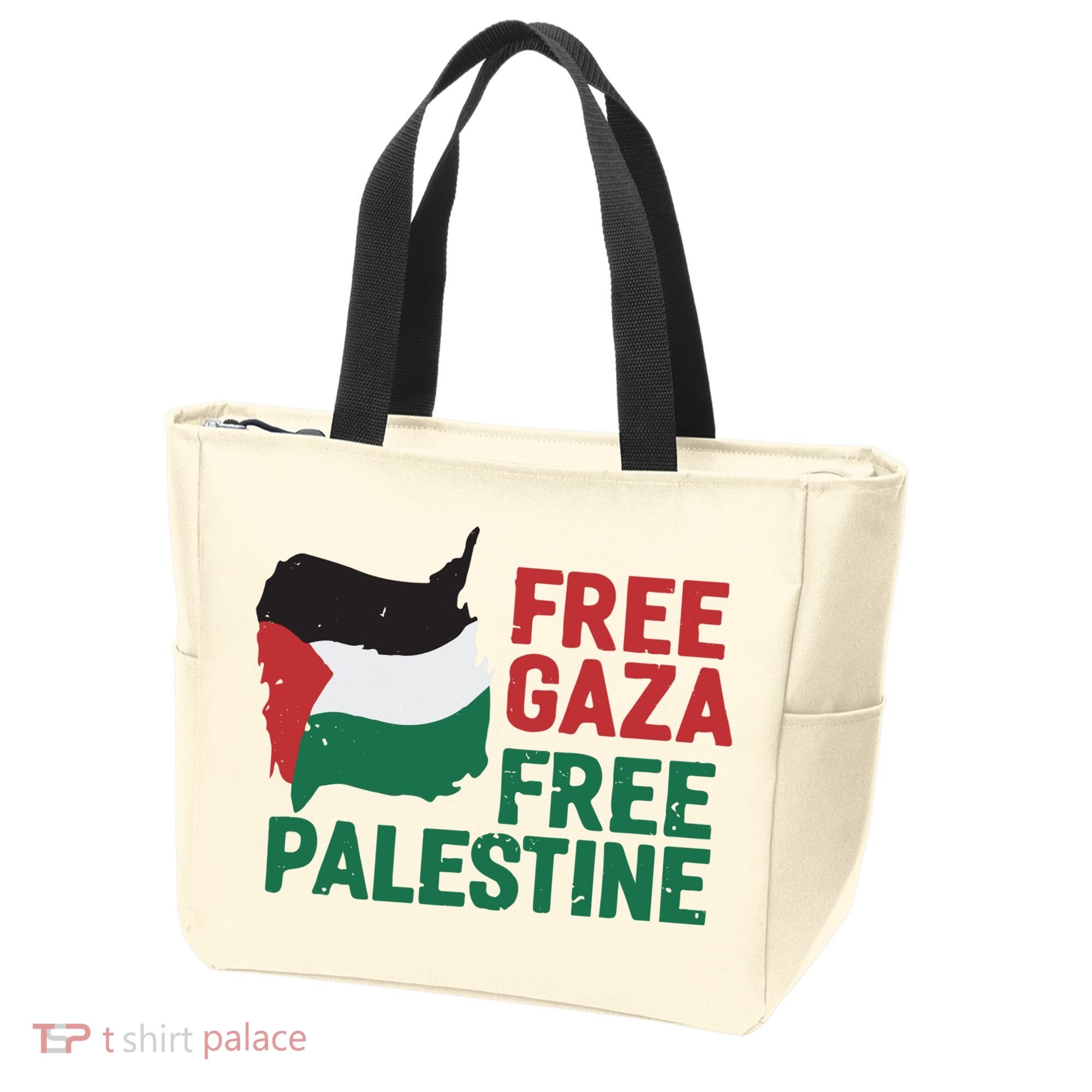 Free Palestine Stand With Palestine Activist Equality Tote Bag
