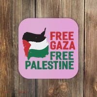 Free Palestine Stand With Palestine Activist Equality Coaster thumb 0