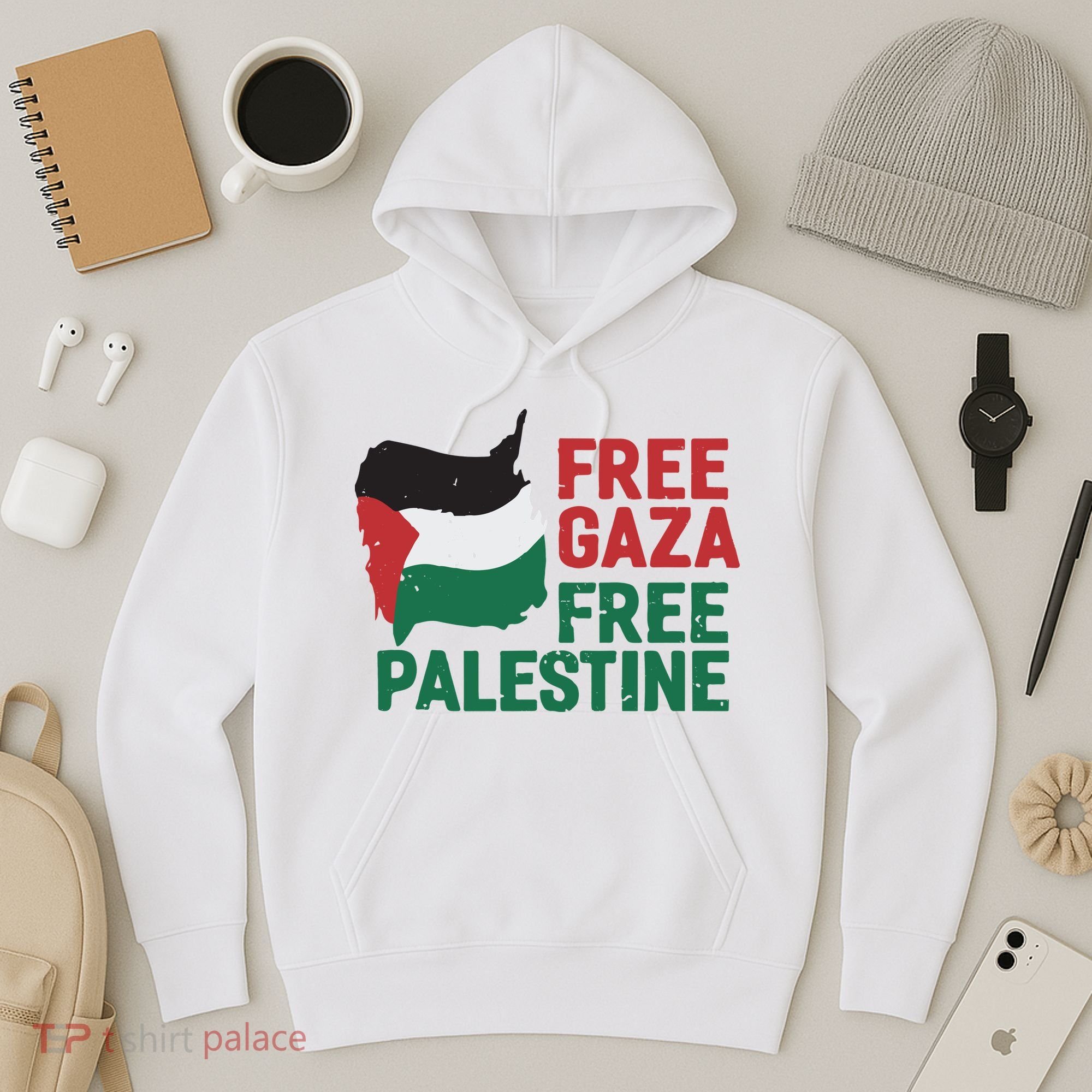 Free Palestine Stand With Palestine Activist Equality Hoodie