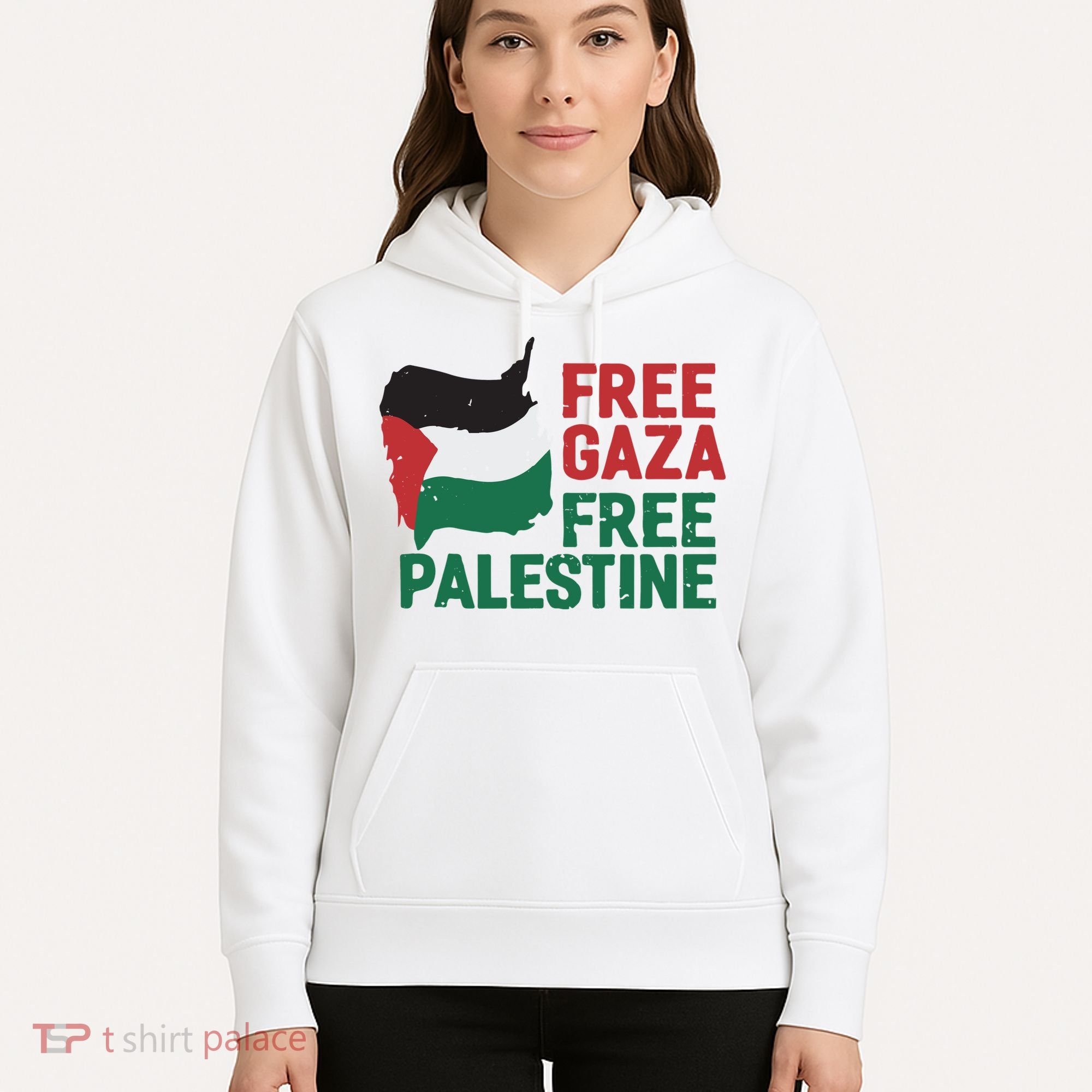 Free Palestine Stand With Palestine Activist Equality Hoodie