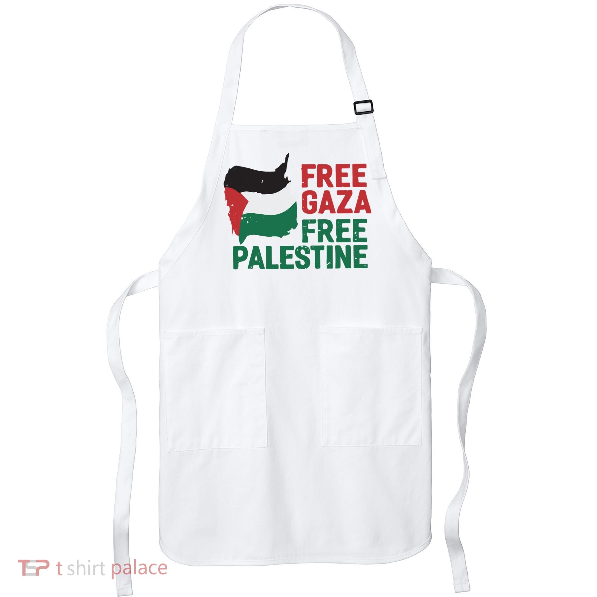 Free Palestine Stand With Palestine Activist Equality Apron