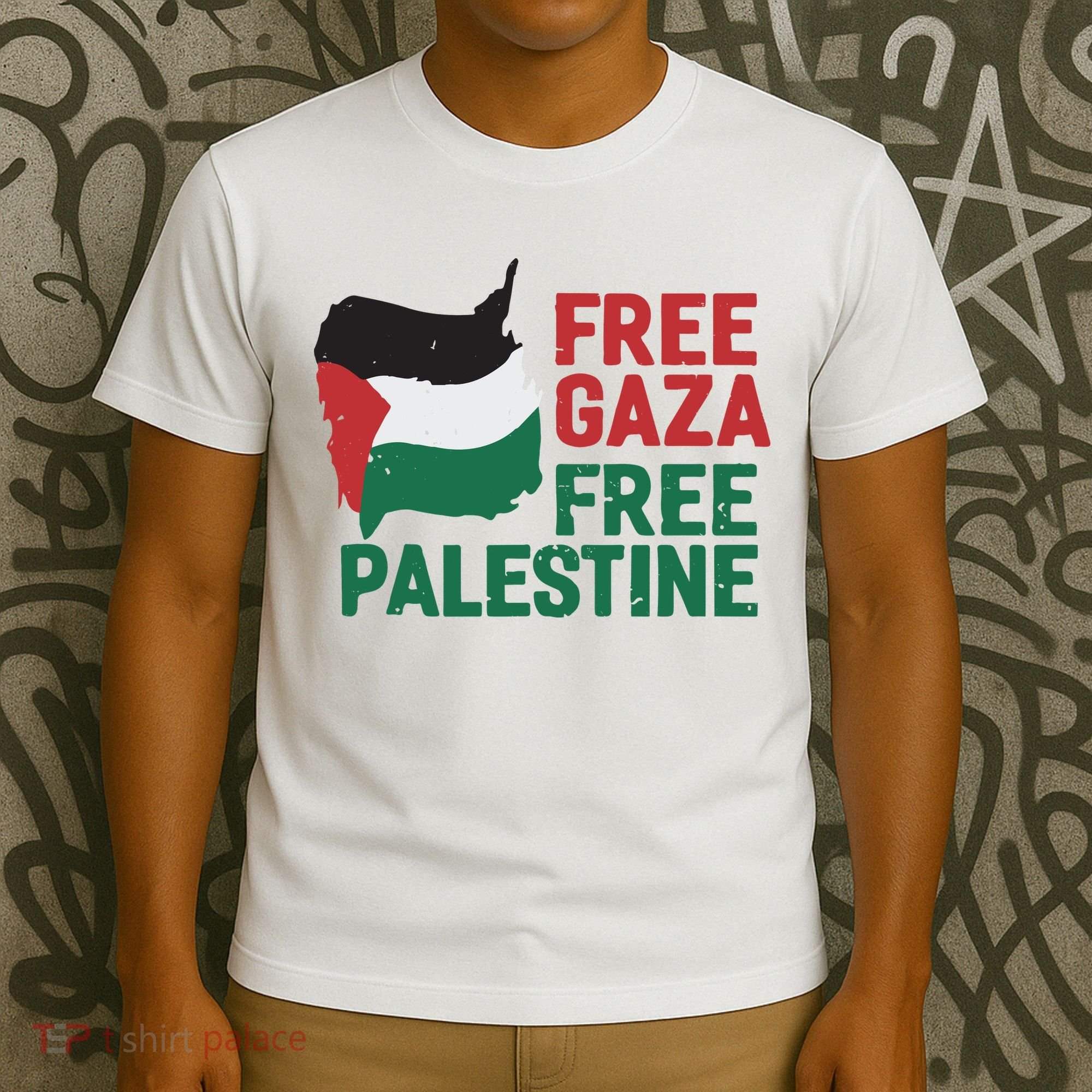 Free Palestine Stand With Palestine Activist Equality T-Shirt
