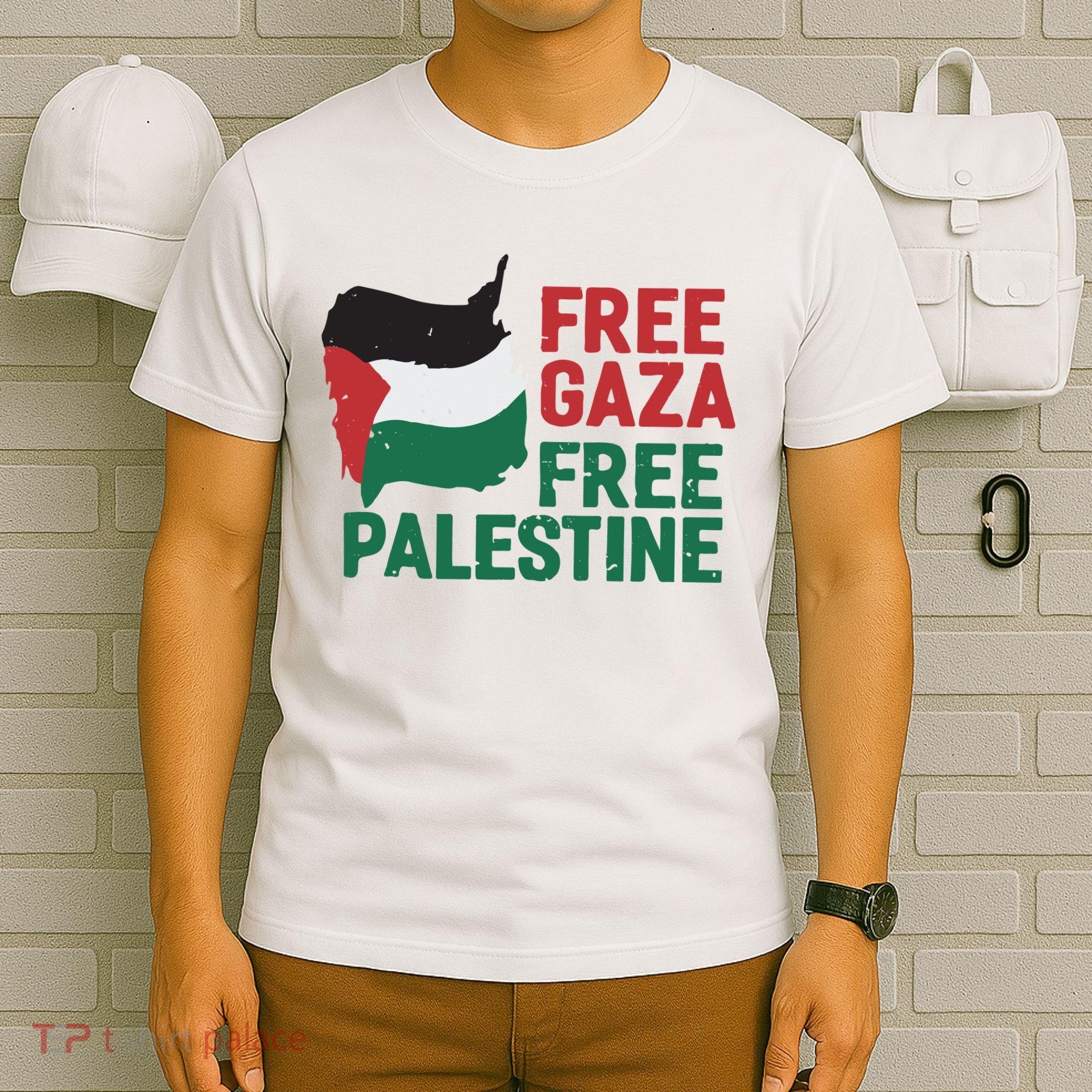 Free Palestine Stand With Palestine Activist Equality T-Shirt