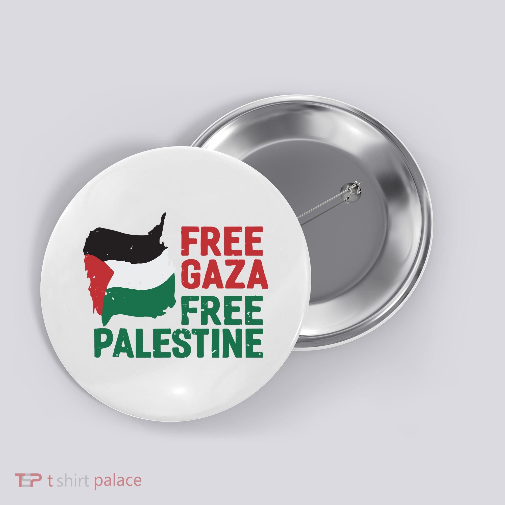 Free Palestine Stand With Palestine Activist Equality Button