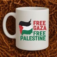 Free Palestine Stand With Palestine Activist Equality Coffee Mug thumb 2