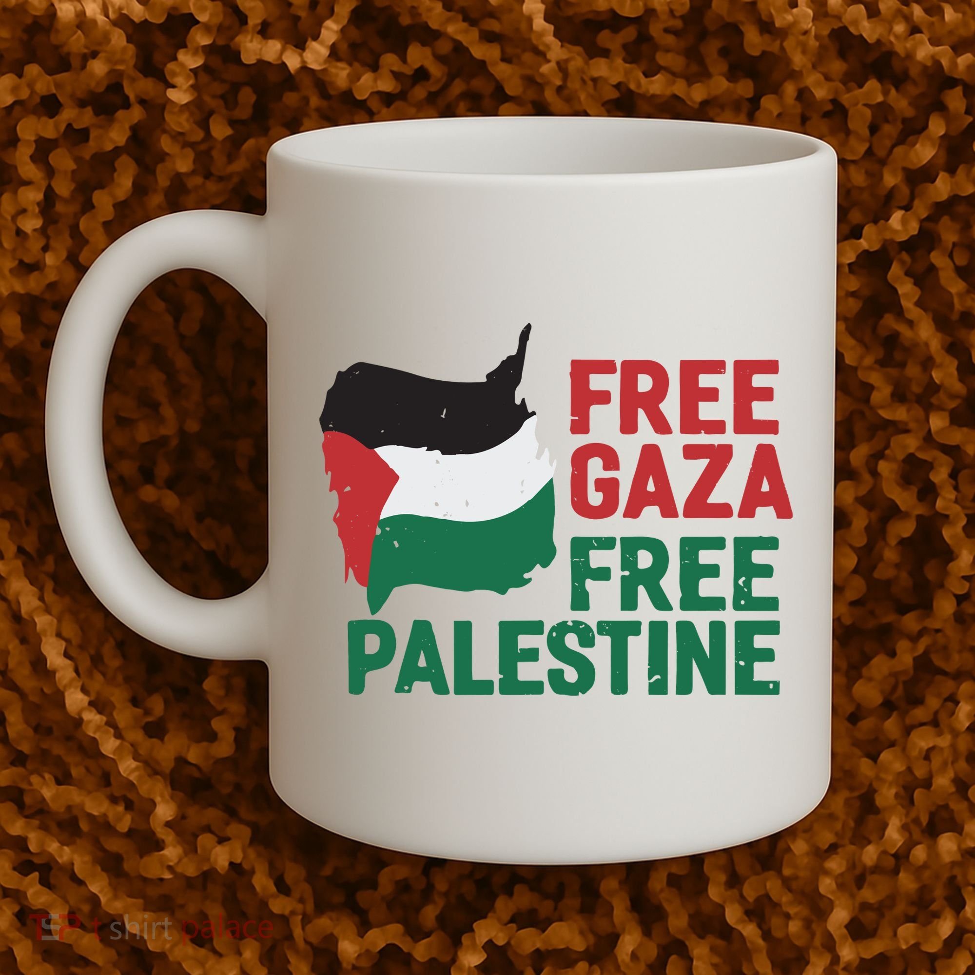 Free Palestine Stand With Palestine Activist Equality Coffee Mug