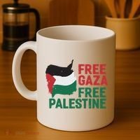 Free Palestine Stand With Palestine Activist Equality Coffee Mug thumb 4
