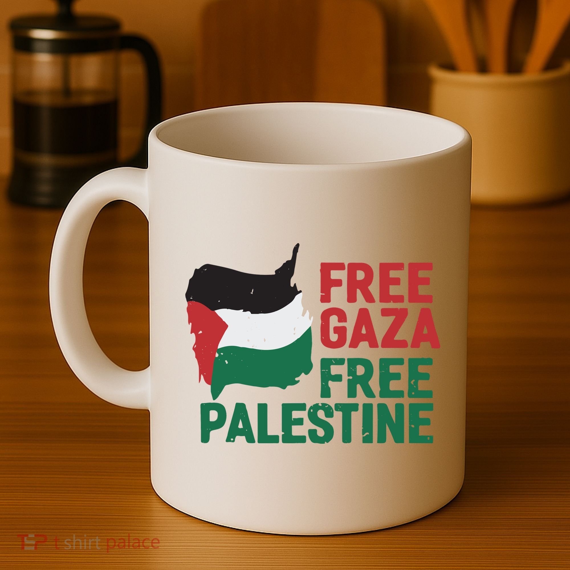 Free Palestine Stand With Palestine Activist Equality Coffee Mug