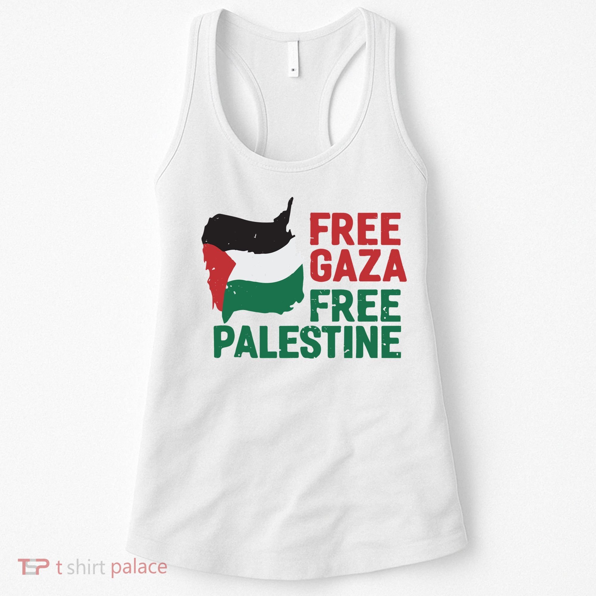 Free Palestine Stand With Palestine Activist Equality Women's Tank Top