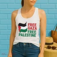 Free Palestine Stand With Palestine Activist Equality Women's Tank Top thumb 2