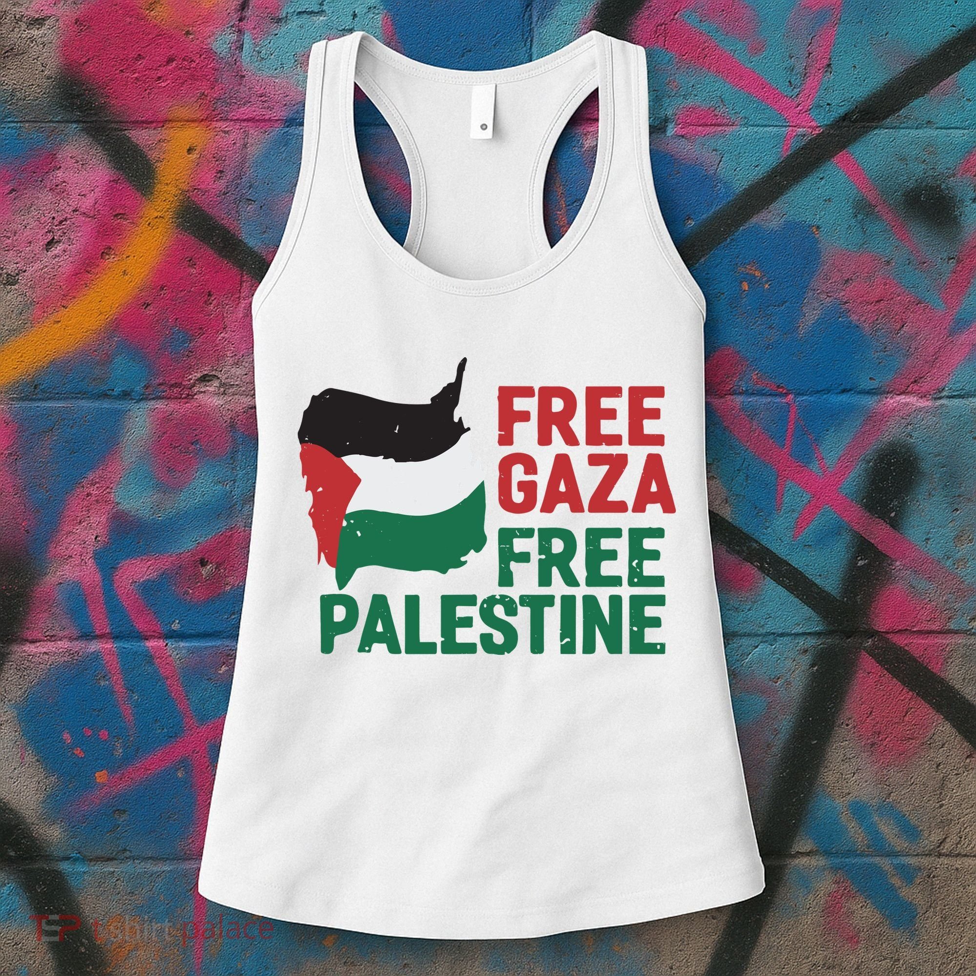 Free Palestine Stand With Palestine Activist Equality Women's Tank Top