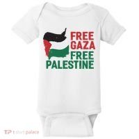 Free Palestine Stand With Palestine Activist Equality Baby Bodysuit thumb 0