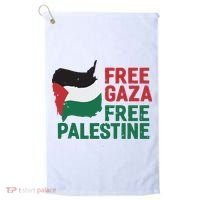 Free Palestine Stand With Palestine Activist Equality Golf Towel thumb 0