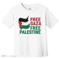Free Palestine Stand With Palestine Activist Equality Toddler T-Shirt thumb 0