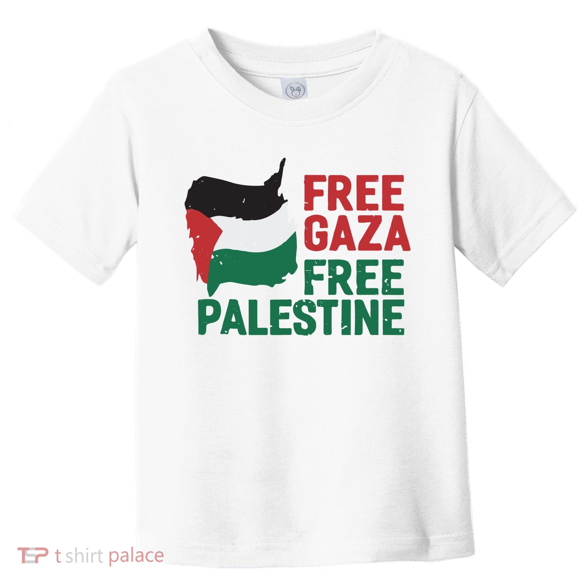 Free Palestine Stand With Palestine Activist Equality Toddler T-Shirt