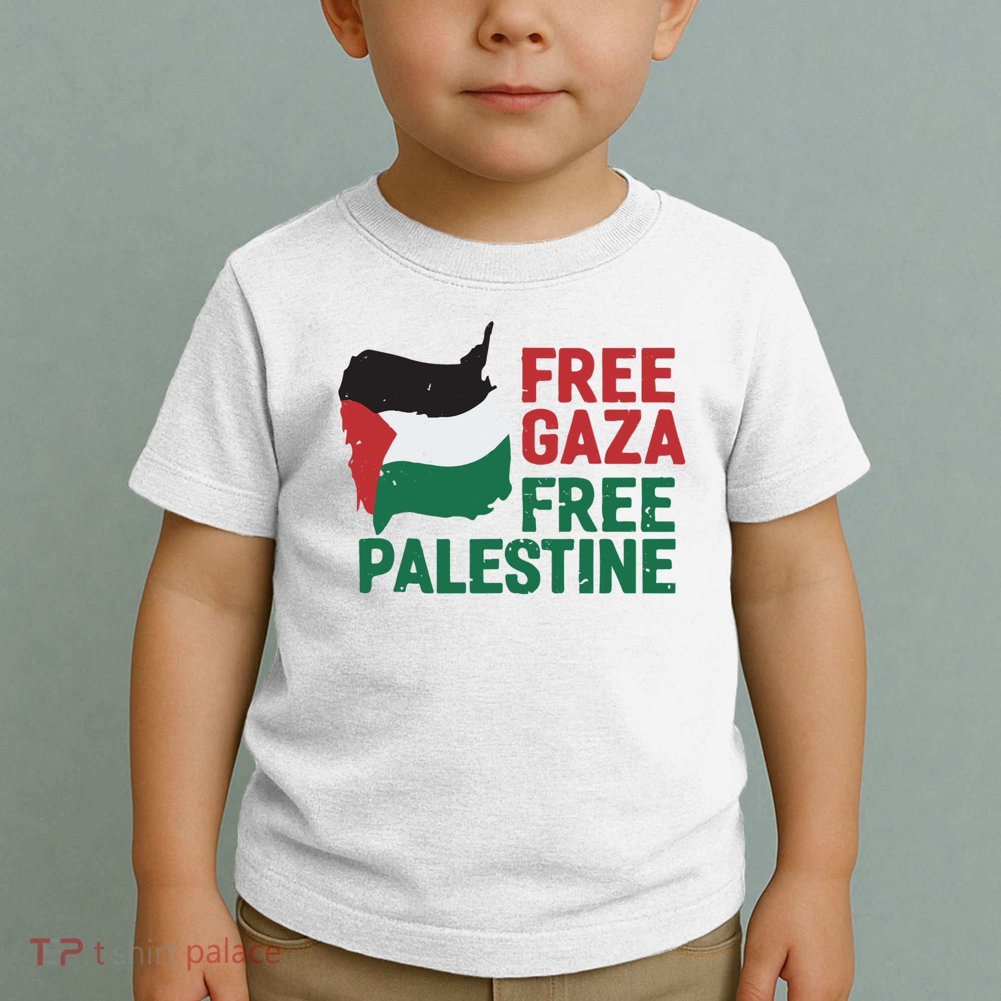 Free Palestine Stand With Palestine Activist Equality Toddler T-Shirt