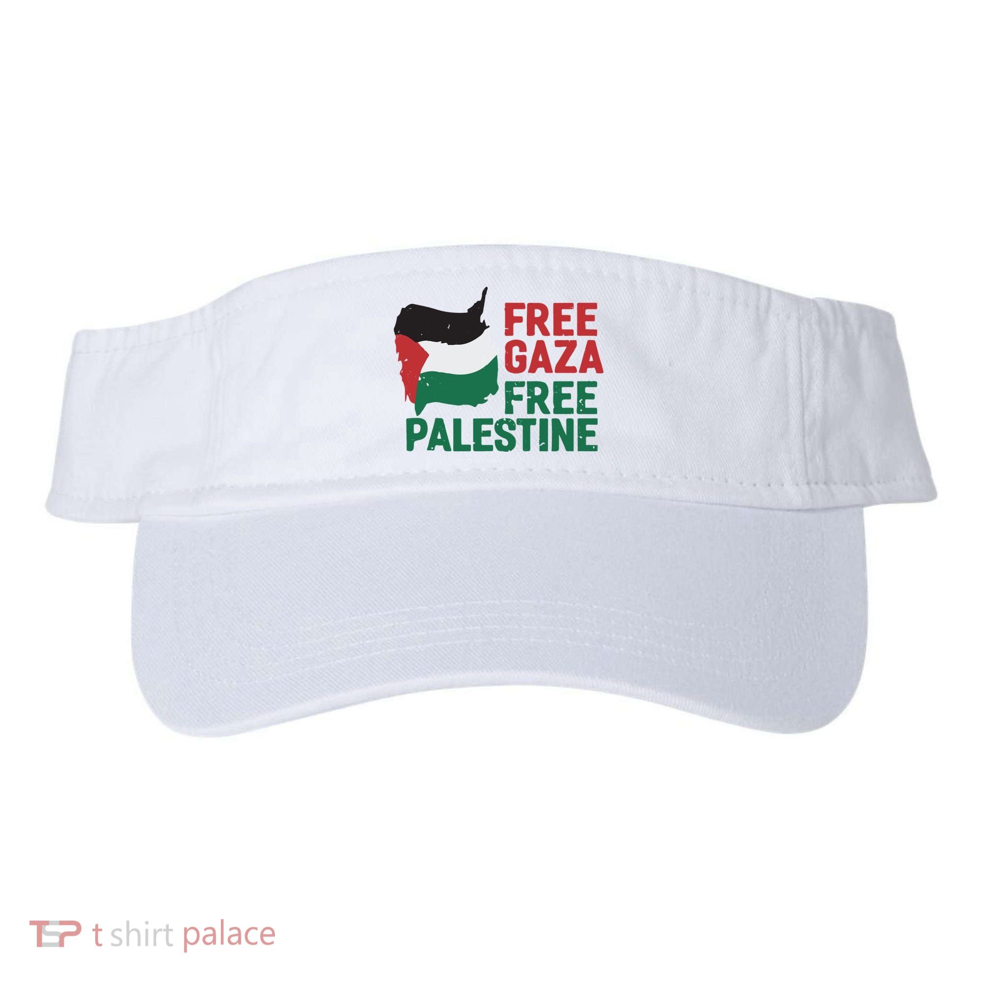 Free Palestine Stand With Palestine Activist Equality Visor