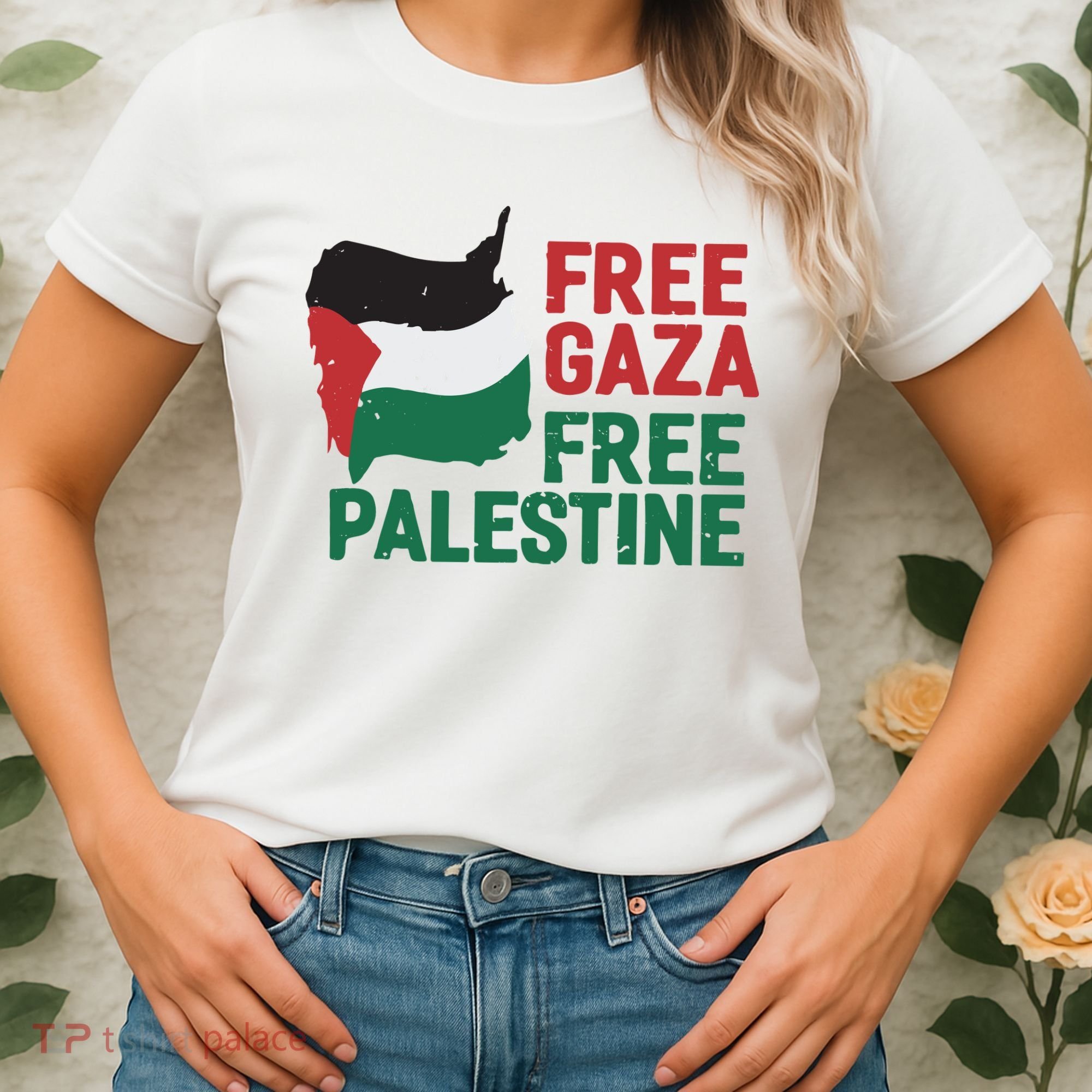Free Palestine Stand With Palestine Activist Equality Women's T-Shirt