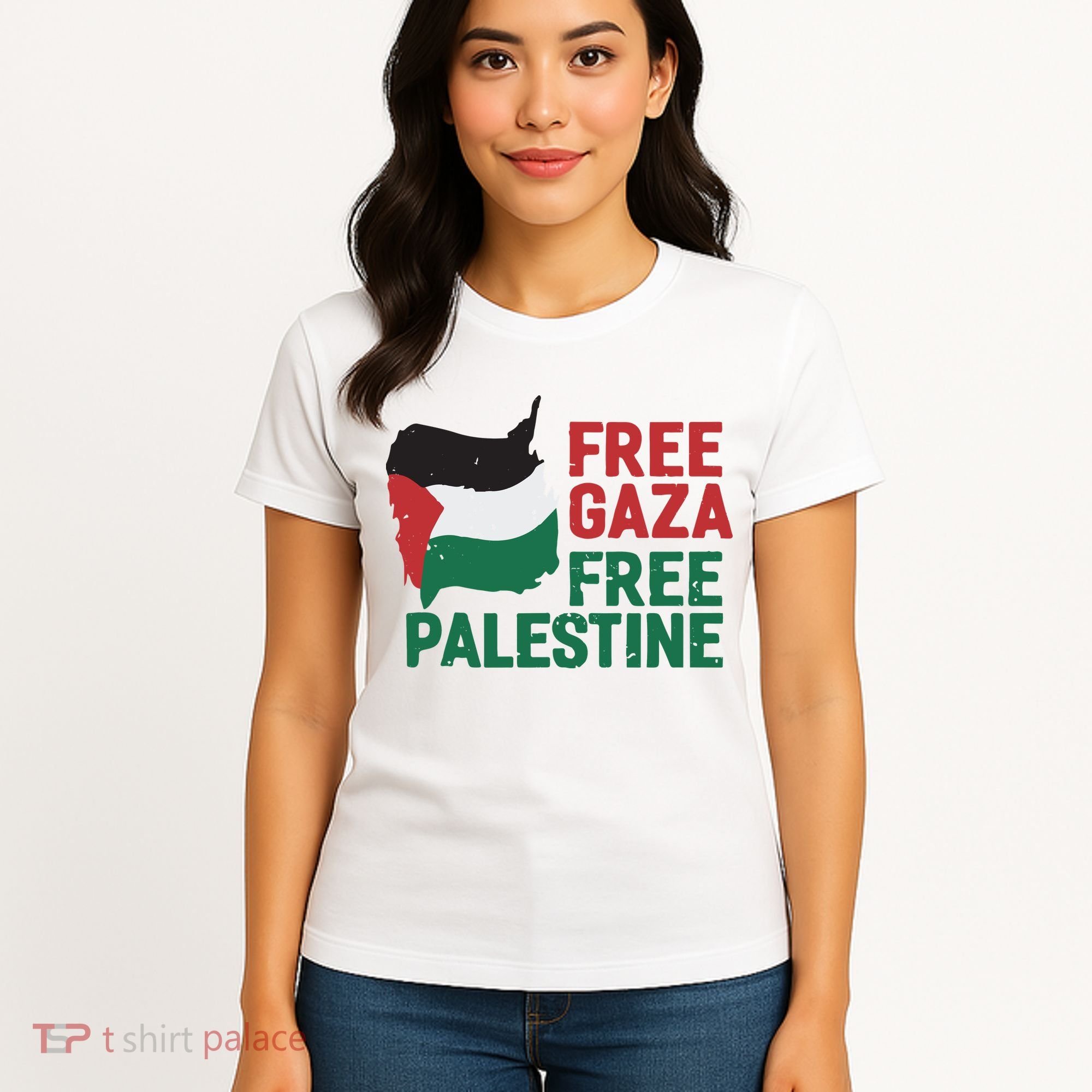 Free Palestine Stand With Palestine Activist Equality Women's T-Shirt