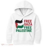 Free Palestine Stand With Palestine Activist Equality Kids Hoodie thumb 0