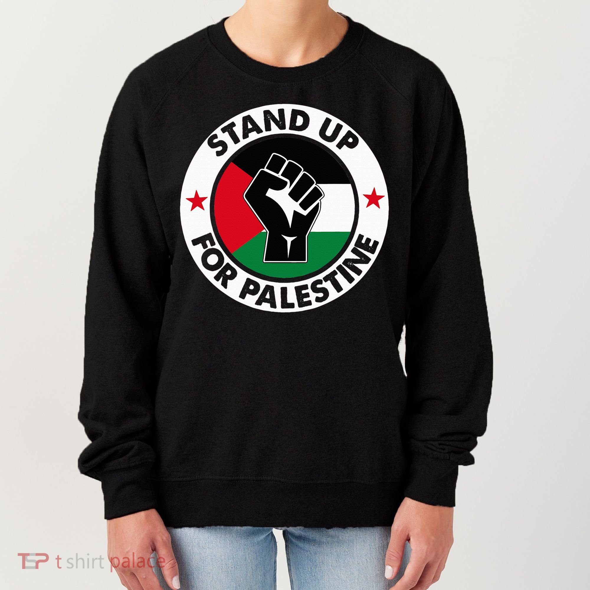 Free Palestine Stand up For Palestine Women's Sweatshirt