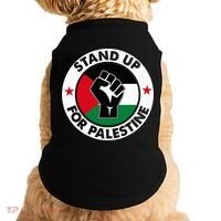 Free Palestine Stand up For Palestine Doggie Tank thumb 0