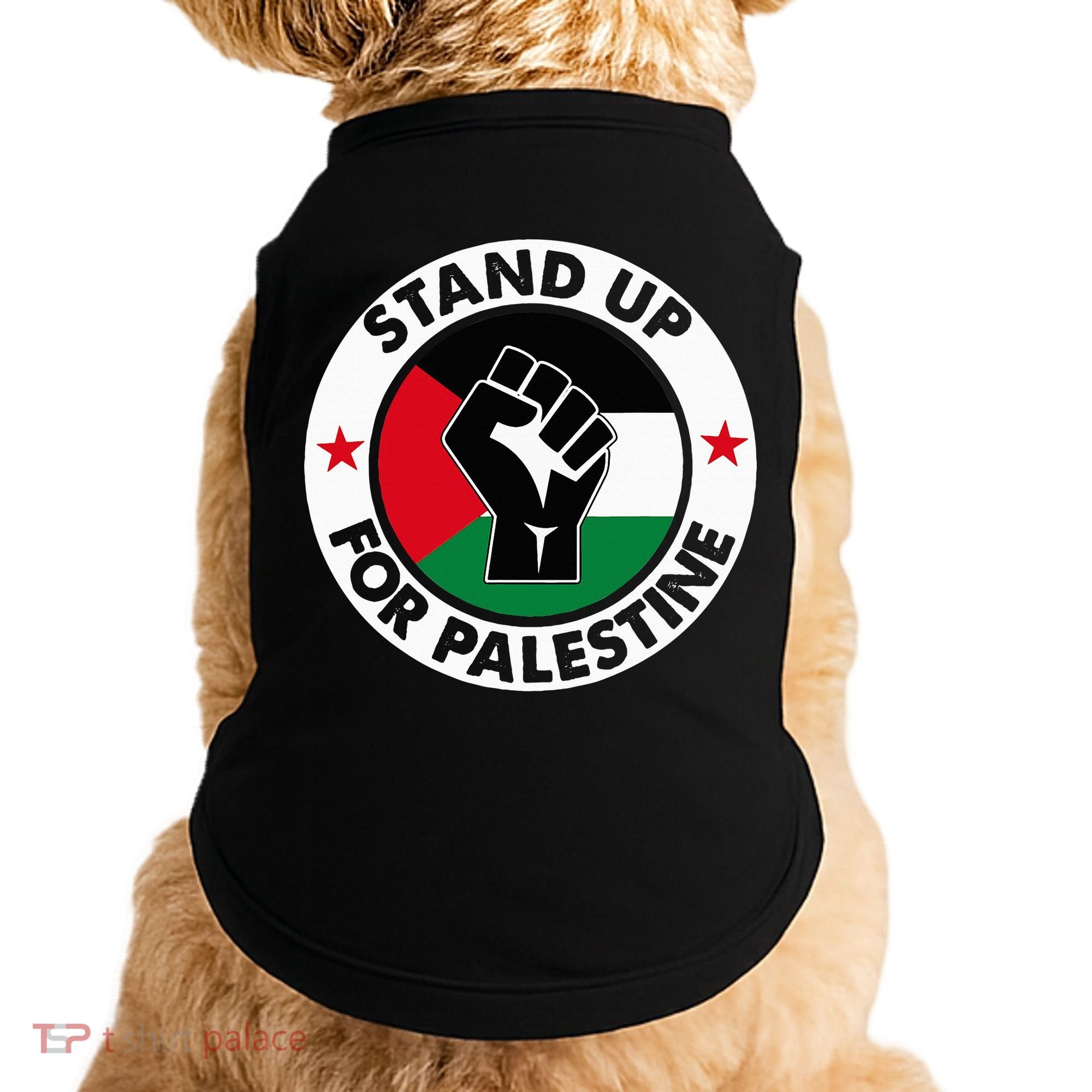 Free Palestine Stand up For Palestine Doggie Tank