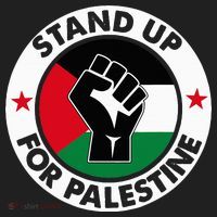 Free Palestine Stand up For Palestine Beanie thumb 2