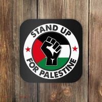 Free Palestine Stand up For Palestine Coaster thumb 0