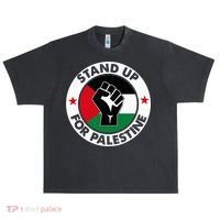 Free Palestine Stand up For Palestine Urban Oversized Heavyweight T-Shirt thumb 0