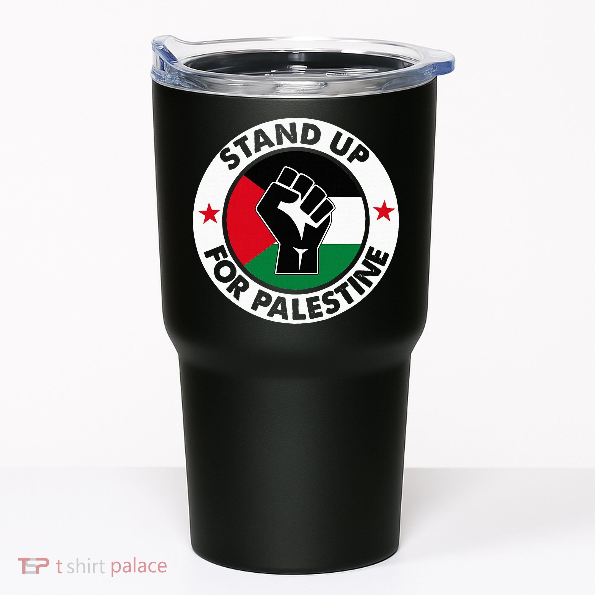Free Palestine Stand up For Palestine Tumbler